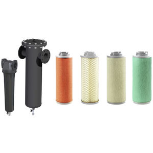 Druckluftfilter / Einzel-Siebkorb / Hochtemperatur / adsorbierend
