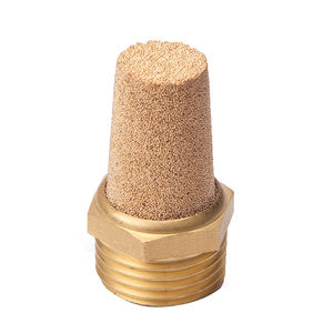 Abgasschalldämpfer / für Filter / für Ventil / für Verdichter