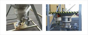 Entladevorrichtung für Big Bags / Vibration