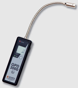 Gasleckdetektor / Schnüffel / tragbar / mit Digitalanzeige