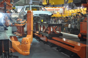 Knickarmroboter / 6-Achsen / Laser-Schneid / für Schweißanwendungen