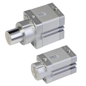 pneumatischer Zylinder / einfach / Doppel / mit Querverstrebung
