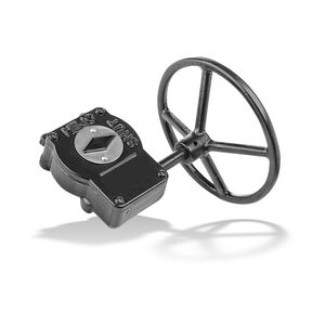 manueller Ventilantrieb / 90°-Dreh / mit Schnecke