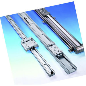 Gleitläufer-Linearführung / Aluminium / wartungsfrei / Profilschienen