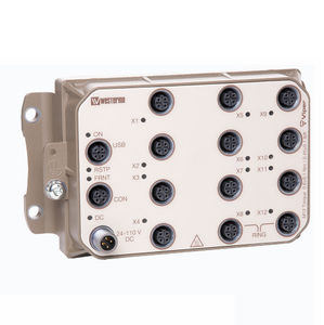 Ethernet-Switch / managed / 12 ports / DIN-Schienen / kompakt