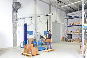 wandmontierter Ausleger / Aluminium / Dreh / modulierbar
