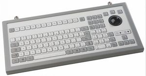 Büro-Tastatur / 106 Tasten / Trackball / USB