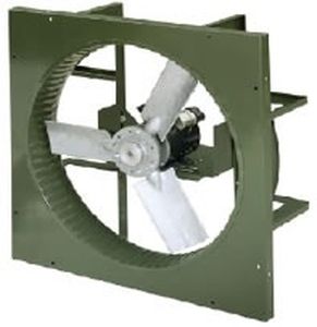 wandmontierter Ventilator / helicoidal / Ablauf / Luftumwälz