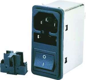 Schalter Gerätestecker-Kombielement