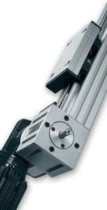 Rollen-Linearführung / Edelstahl / Aluminium / riemengetriebener