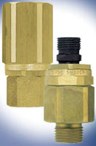 Schraubanschluss / gerade / hydraulisch / frei orientierbar
