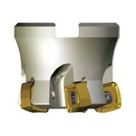 Walzenstirnfräser / Wendeplatten / Schrupp / für Titan