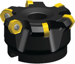 Walzenstirnfräser / Wendeplatten / Plan / für Schwerbearbeitung