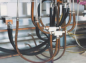 Hydraulikschläuche / Transport / elektrisch leitfähig / maßgefertigt