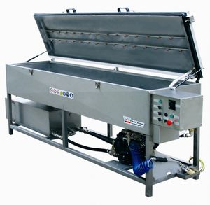 Lösungsmittel-Waschanlage / automatisch / Prozess / Spritzwaschen