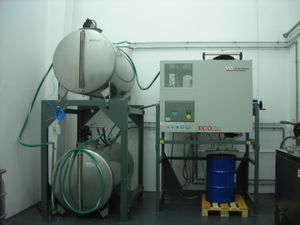 Recyclingmaschine für Lösungsmittel
