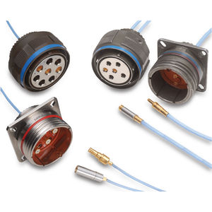RF-Steckverbinder / DIN / Koaxial / Rund