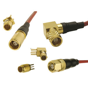 PCB-Steckverbinder / Koaxial / Quadrax / Twinaxial