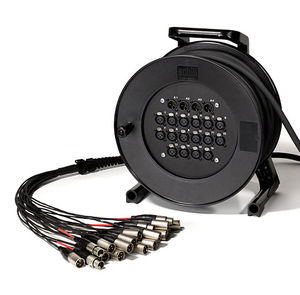 Aufwickler für Elektrokabel / Tonkabel / einziehbar / feststehend