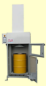 Müllpresse für gefährliche Produkte / stationär