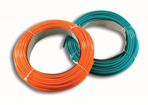 Sicherheitshülle / Rohr / für Kabel / PVC
