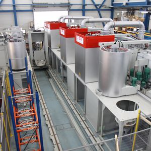 Nitrierofen / Test / Härtung / gasbetrieben