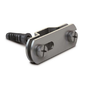 Clip für Flachkabel / Edelstahl / Messing / Aluminium