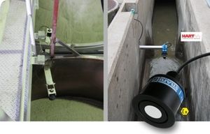 Ultraschall-Füllstandssensor / für Flüssigkeiten / für Tanks