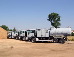 Sauglader-LKW / Sauglader / 3-Achsen
