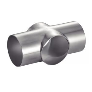 Schweissanschluss / Kreuz / hydraulisch / Edelstahl