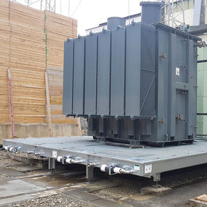 Auffangwanne für Transformator / aus verzinktem Stahl / für den Innenbereich / modular