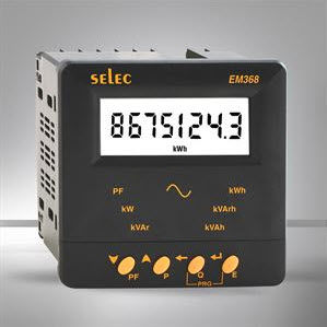 einphasiger Elektrischer Energiezähler / für Einbau / mit LCD-Display / Modbus