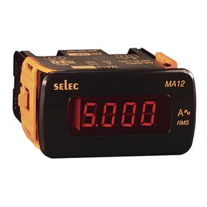 digitales Amperemeter / AC / einphasig / plattenmontiert