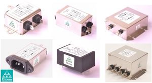 Gerätestecker-Kombielement / mit EMI-Filter