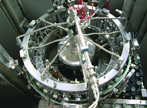Dose-Abfüllanlage / Dreh / mechanisch / mittelschnell