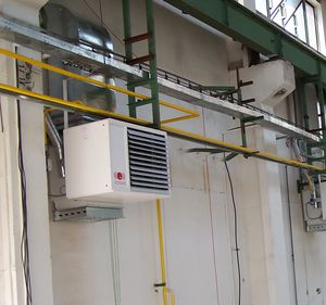 stationärer Heißluftgenerator / Gas