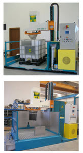 Lösungsmittelreinigungsanlage / automatisch / Prozess / für die Kunststoffindustrie