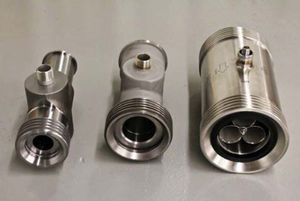 Turbinen-Durchflussmesser / für Flüssigkeiten / Hochdruck / Inline