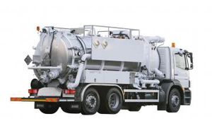LKW für Saug- und Spülzwecke / Sauglader / 3-Achsen