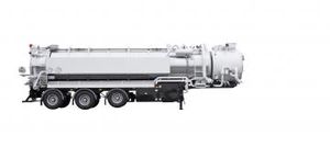 3-Achsen-Anhänger / für Tanks / Tank / Schwerlast
