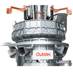 Schmelzofen / elektrisch / Dreh / für Metallindustrie