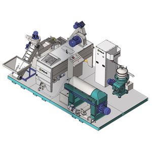 zentrifugaler Dekanter / horizontal / für Olivenöl