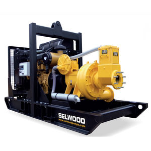 Pumpe für Schmutzwasser / dieselbetrieben / selbstansaugend / Impeller