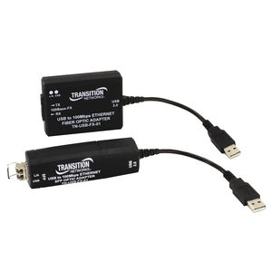 optischer Adapter / für Lichtleiter / USB / Ethernet