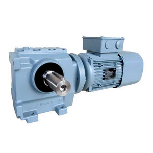 Winkelumlenkungs-Elektrogetriebemotor / mit Schnecke