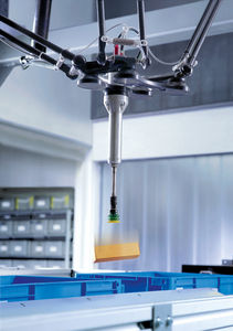 Delta-Roboter / Pick-and-Place / Hochgeschwindigkeit / Stau