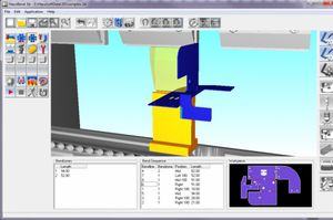 Programmiersoftware / Visualisierung / für Biegemaschinen / 3D