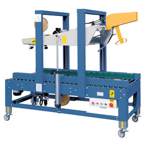 Faltschachtel-Verschließmaschine / Mehrklappen- / Klebeband / automatisch