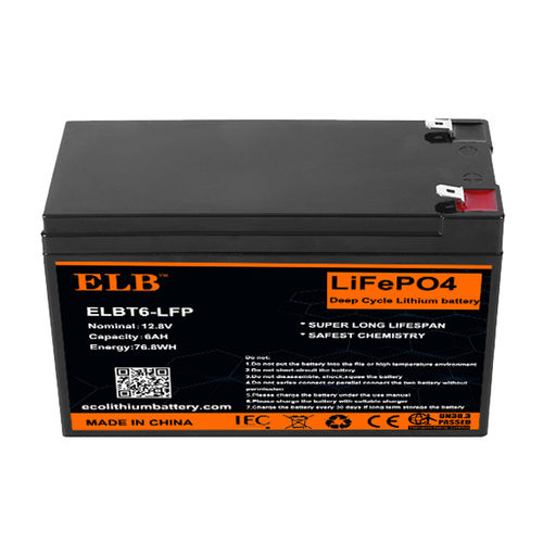 Lithium Ionen Batterie ELBT6 LFP ELB Energy Group Rechteckig 12