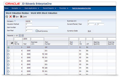 Erp Software Jd Edwards Oracle Supply Chain